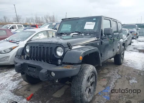 2016 Jeep Wrangler Unlimited Backcountry from USA, damaged, VIN 1C4BJWEG0GL250684